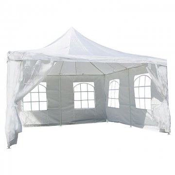 Zahradní stan - bílý, 4 x 4 m Zahradní stan - bílý, 4 x 4 m
