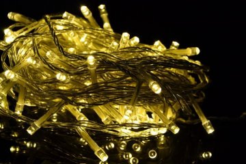 Vánoční LED řetěz - 1,85 m, 20 LED, teple bílý Vánoční LED řetěz - 1,85 m, 20 LED, teple bílý