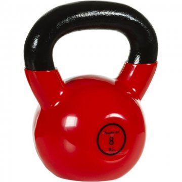 Kettlebell litinová činka 8 kg MOVIT s vinylovým potahem Kettlebell litinová činka 8 kg MOVIT s vinylovým potahem