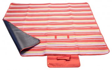 Pikniková deka FLEECE 150x135cm červená Pikniková deka FLEECE 150x135cm červená