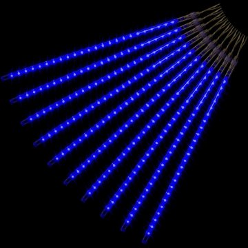 Vánoční LED osvětlení - padající sníh - 240 LED modrá Vánoční LED osvětlení - padající sníh - 240 LED modrá