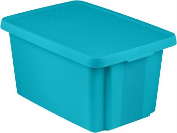 Úložný box s víkem 45L - modrý CURVER Úložný box s víkem 45L - modrý CURVER