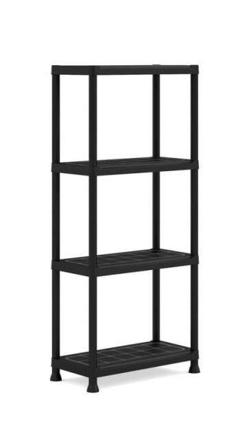 Plastový otevřený regál PLUS 60/4 - 135 x 60 x 30 cm Plastový otevřený regál PLUS 60/4 - 135 x 60 x 30 cm