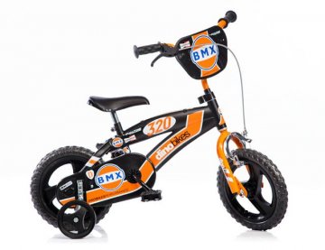 Dětské kolo Dino BMX černá 12 Dětské kolo Dino BMX černá 12