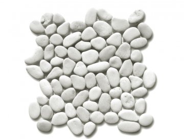 Oblázková mozaika White Timor 1m2 Oblázková mozaika White Timor 1m2