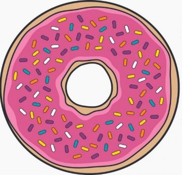 Osuška plážová kulatá - Donut Osuška plážová kulatá - Donut