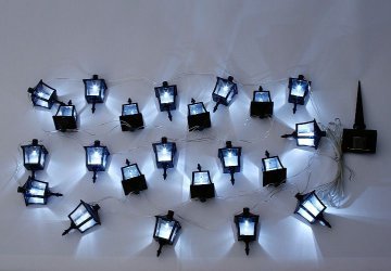 Venkovní solární LED osvětlení Garth - Lucerničky 24 LED diod Venkovní solární LED osvětlení Garth - Lucerničky 24 LED diod