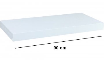 Nástěnná police STILISTA VOLATO - bílá 90 cm Nástěnná police STILISTA VOLATO - bílá 90 cm