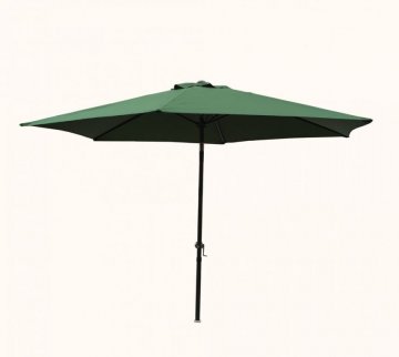 Slunečník 300 cm - zelená naklápěcí Slunečník 300 cm - zelená naklápěcí