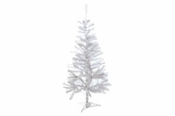 Umělý vánoční strom s třpytivým efektem - 120 cm, bílý Umělý vánoční strom s třpytivým efektem - 120 cm, bílý