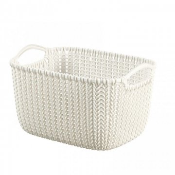 Košík KNIT 8L - krémový CURVER Košík KNIT 8L - krémový CURVER