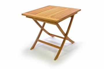 DIVERO dřevěný zahradní stůl, týkové…