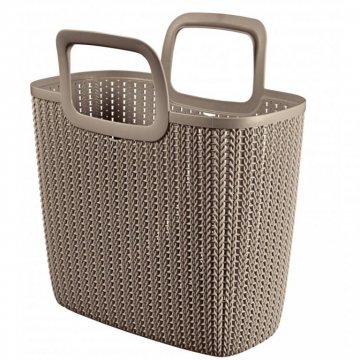Nákupní taška KNIT - hnědá CURVER Nákupní taška KNIT - hnědá CURVER