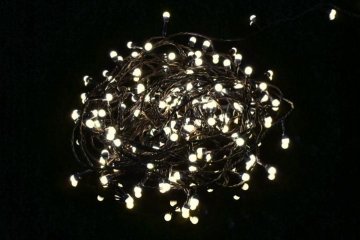 Vánoční LED osvětlení Garth 20 m - teple bílé, 200 diod Vánoční LED osvětlení Garth 20 m - teple bílé, 200 diod