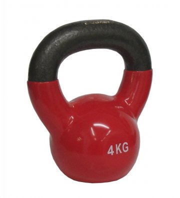 Činka Kettlebell vinyl 4 kg Činka Kettlebell vinyl 4 kg