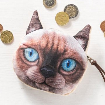 Kočičí peněženka na drobné - model 1 Kočičí peněženka na drobné - model 1