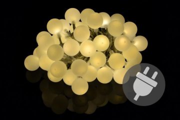 Zahradní párty osvětlení - venkovní 50 LED teple bílá Zahradní párty osvětlení - venkovní 50 LED teple bílá
