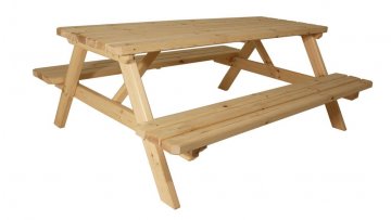 Zahradní set piknik - bez povrchové úpravy - 200 cm Zahradní set piknik - bez povrchové úpravy - 200 cm