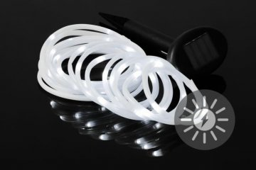 Zahradní světelný řetěz Garth- 50x LED dioda studená bílá Zahradní světelný řetěz Garth- 50x LED dioda studená bílá