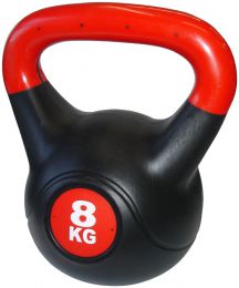 Činka kettlebell s cementovou náplní - 8 kg Činka kettlebell s cementovou náplní - 8 kg