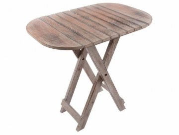 Skládací stůl DIVERO Vintage - 50 cm Skládací stůl DIVERO Vintage - 50 cm