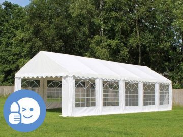 Zahradní párty stan ECONOMY 4 x 10 m - bílá Zahradní párty stan ECONOMY 4 x 10 m - bílá