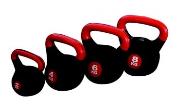 Činka kettlebell s cementovou náplní - 6 kg Činka kettlebell s cementovou náplní - 6 kg