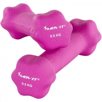 Set 2 činek s neoprenovým potahem 0,5 kg MOVIT Set 2 činek s neoprenovým potahem 0,5 kg MOVIT