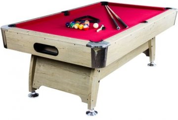 Kulečníkový stůl pool billiard kulečník 8 ft - s vybavením Kulečníkový stůl pool billiard kulečník 8 ft - s vybavením