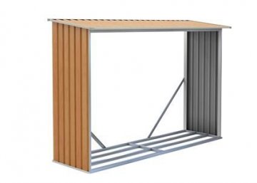 Přístřešek na dřevo G21 WOH 181 - 242 x 75 cm, hnědý Přístřešek na dřevo G21 WOH 181 - 242 x 75 cm, hnědý