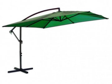 Čtvercový slunečník 8080 boční zelený 270 x 270 cm Čtvercový slunečník 8080 boční zelený 270 x 270 cm