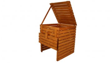 Zahradní dřevěný kompostér - 1200l Zahradní dřevěný kompostér - 1200l