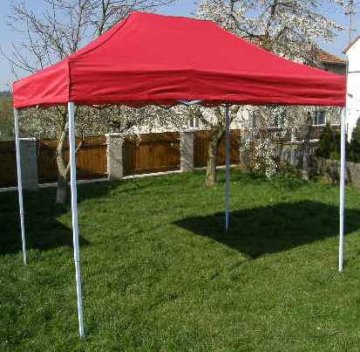 Zahradní párty stan CLASSIC nůžkový - 3 x 2 m červený Zahradní párty stan CLASSIC nůžkový - 3 x 2 m červený