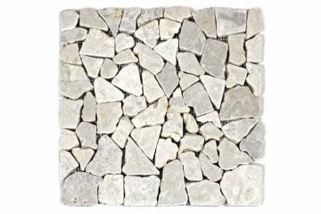 Mramorová mozaika Garth- krémová obklady  1 m2
