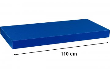 Nástěnná police STILISTA VOLATO - modrá 110 cm Nástěnná police STILISTA VOLATO - modrá 110 cm