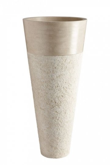 Volně stojící kamenné umyvadlo Pedestal Hammered Cream Volně stojící kamenné umyvadlo Pedestal Hammered Cream