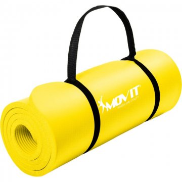 Gymnastická podložka Movit 183 x 60 x 1 cm - žlutá Gymnastická podložka Movit 183 x 60 x 1 cm - žlutá