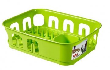 Odkapávač nádobí ESSENTIALS čtverec - zelený CURVER Odkapávač nádobí ESSENTIALS čtverec - zelený CURVER
