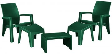 Zahradní plastový set LAGO MAXI - zelený Zahradní plastový set LAGO MAXI - zelený