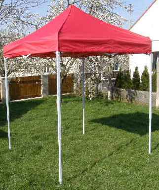 Zahradní párty stan CLASSIC nůžkový - 2 x 2 m červený Zahradní párty stan CLASSIC nůžkový - 2 x 2 m červený