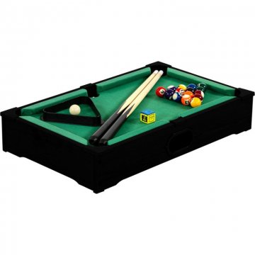 Mini kulečník pool s příslušenstvím 51 x 31 x 10 cm - černý Mini kulečník pool s příslušenstvím 51 x 31 x 10 cm - černý
