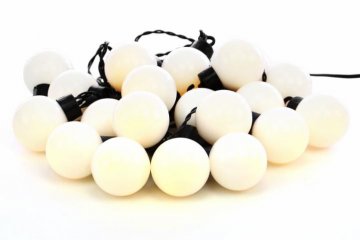 Zahradní párty osvětlení - venkovní, 20 LED, teple bílá Zahradní párty osvětlení - venkovní, 20 LED, teple bílá