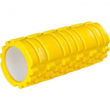 Posilovací masážní válec - FITNESS ROLLER MOVIT žlutá Posilovací masážní válec - FITNESS ROLLER MOVIT žlutá