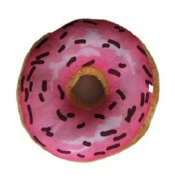 Polštář Donut 3D - růžový Polštář Donut 3D - růžový