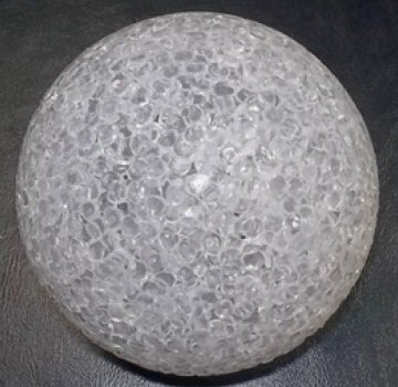 LED svítící koule měnící barvu, 8 cm - náhodná barva LED svítící koule měnící barvu, 8 cm - náhodná barva