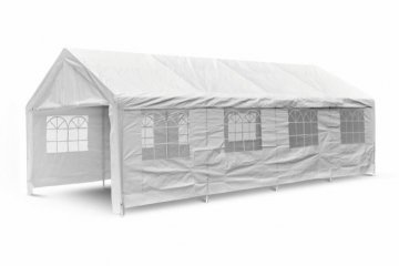 Zahradní párty stan - bílý, 4 x 8 m Zahradní párty stan - bílý, 4 x 8 m