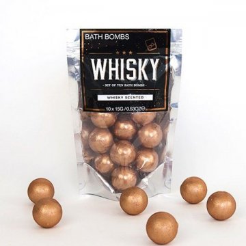 Šumivé koule do koupele - whisky Šumivé koule do koupele - whisky