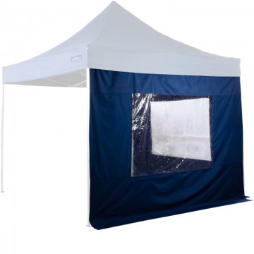Sada 2 bočních stěn pro zahradní altán STILISTA 3 x 3 m - modrá Sada 2 bočních stěn pro zahradní altán STILISTA 3 x 3 m - modrá