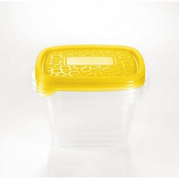 Set 3x plastová miska TAKE AWAY1,1L - oranžové CURVER Set 3x plastová miska TAKE AWAY1,1L - oranžové CURVER