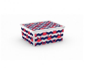Plastový úložný KIS C box ANIMAL - M - krab Plastový úložný KIS C box ANIMAL - M - krab